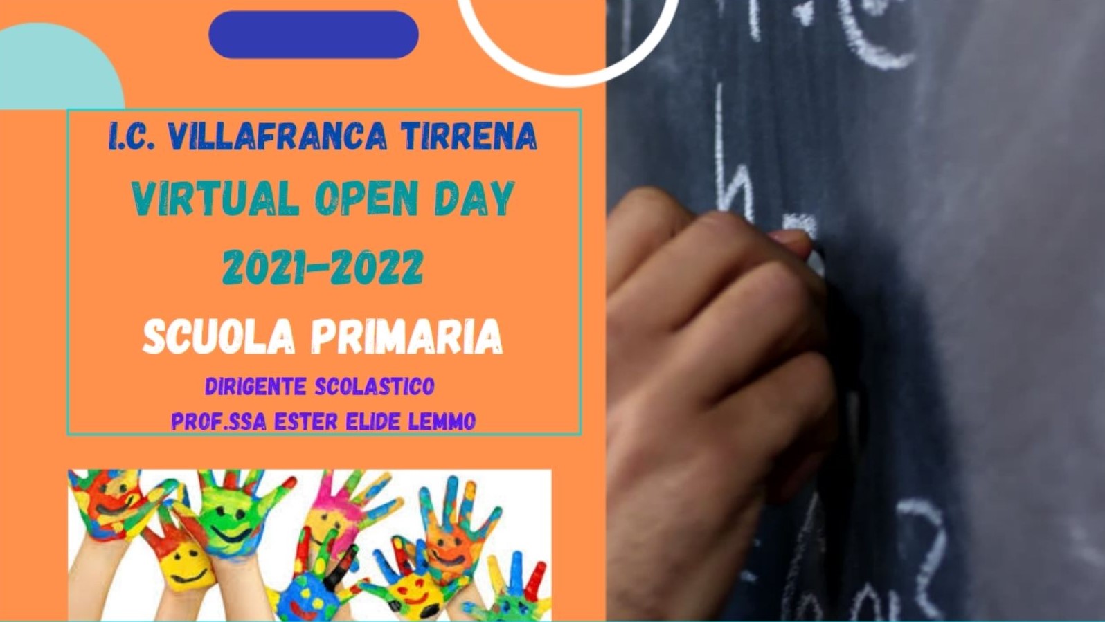Copertina video Open day virtuale Scuola Primaria 1